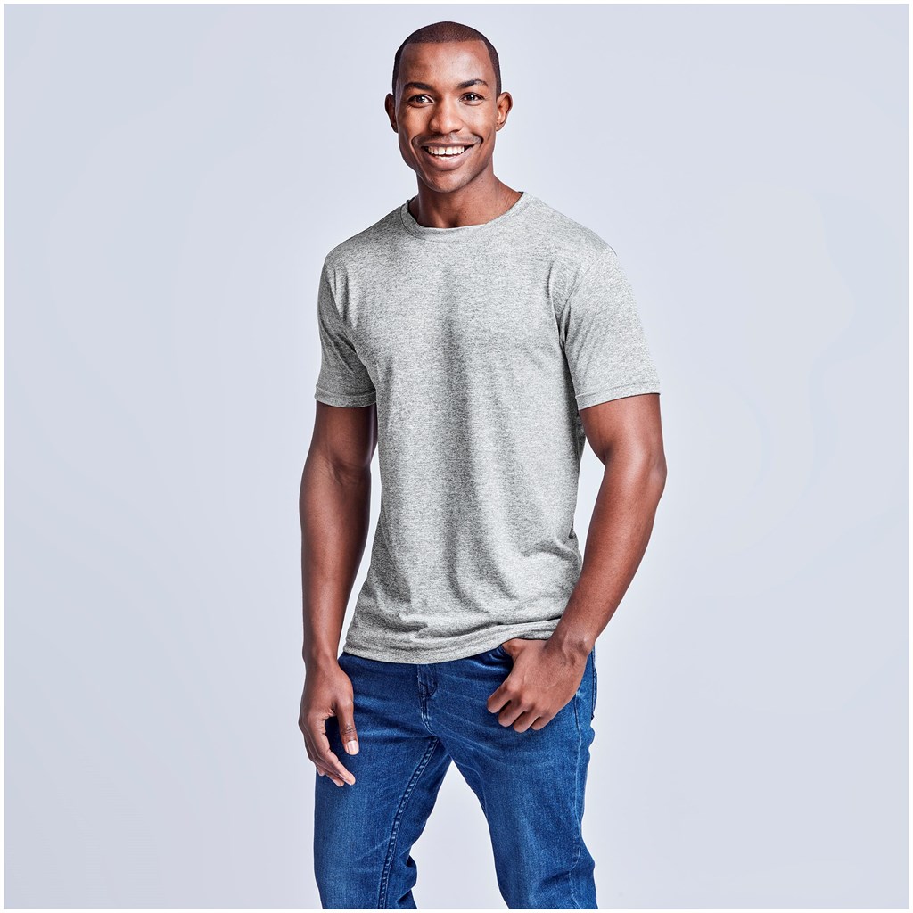 Mens Oregon Melange T-Shirt - Image 2