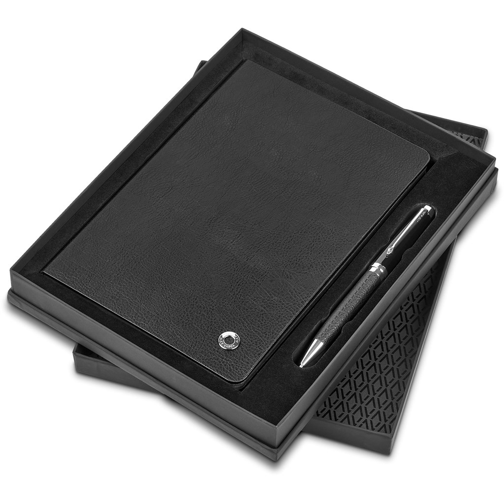 Alex Varga Corinthia Hard Cover Notebook & Pen Set - Image 2