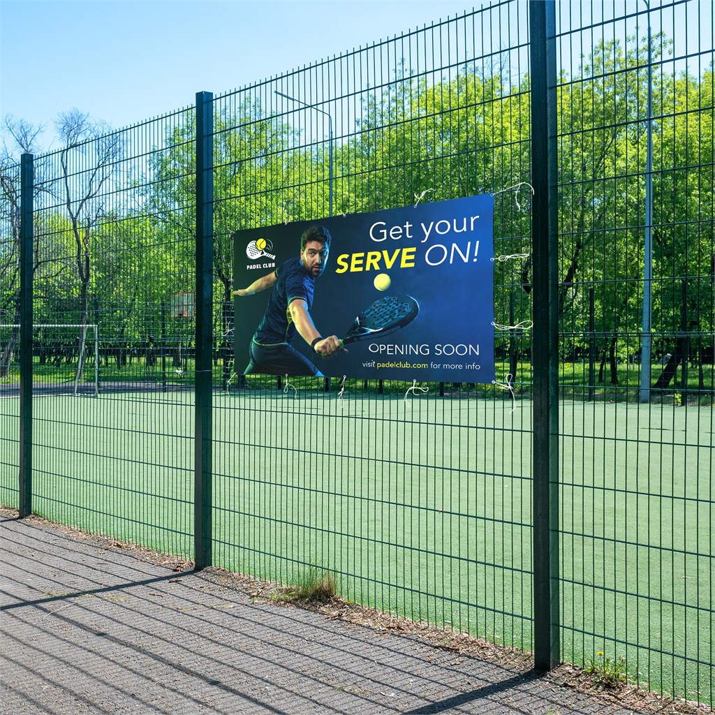 Sublimated Display Fabric Banner 2.45m x 1.5m - Image 2