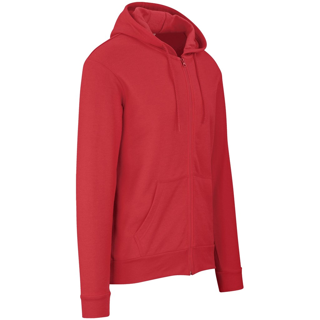 Mens Bravo Hooded Sweater - Red - Image 2