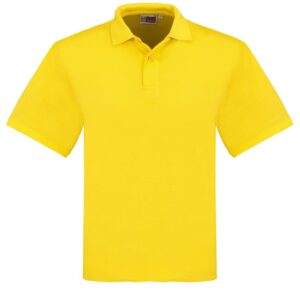 Mens Elemental Golf Shirt - Yellow