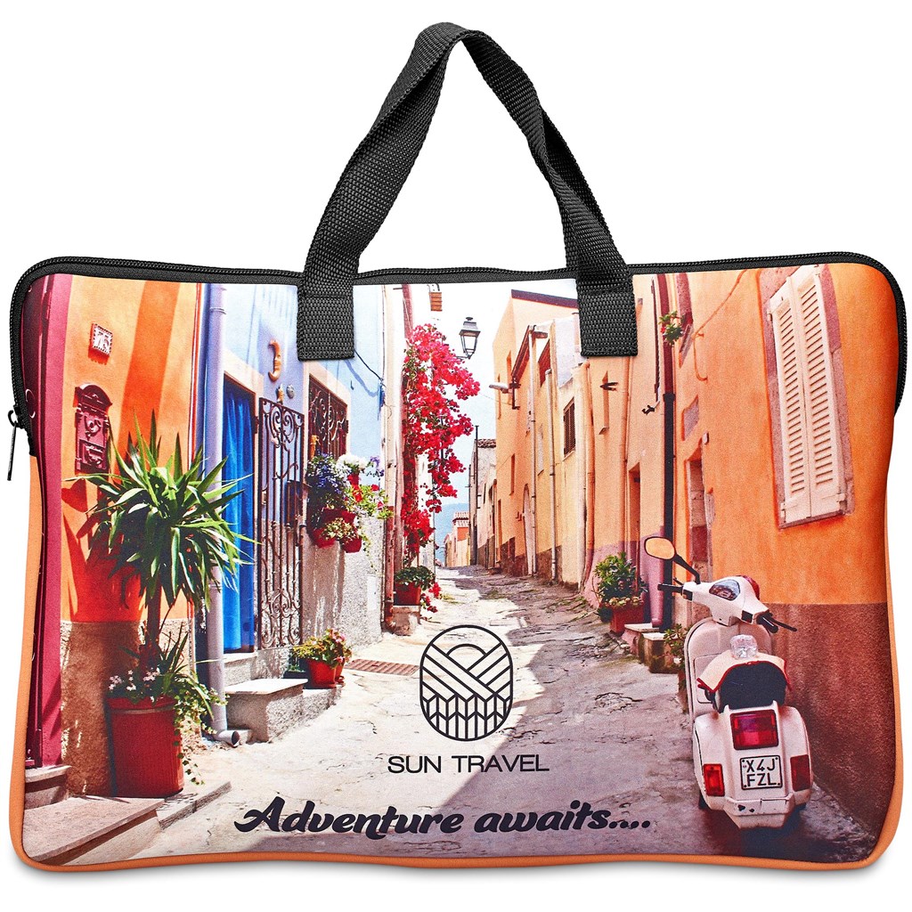 Hoppla Cloud Neoprene Laptop Sleeve with Handles – 15 -16 inch - Image 2
