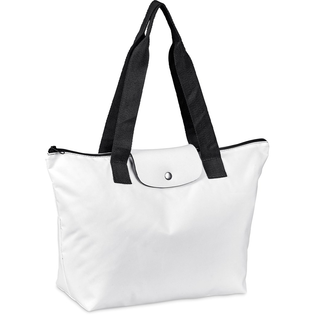 Hoppla Rosebank Polyester Roll-Up Tote Bag - Image 2