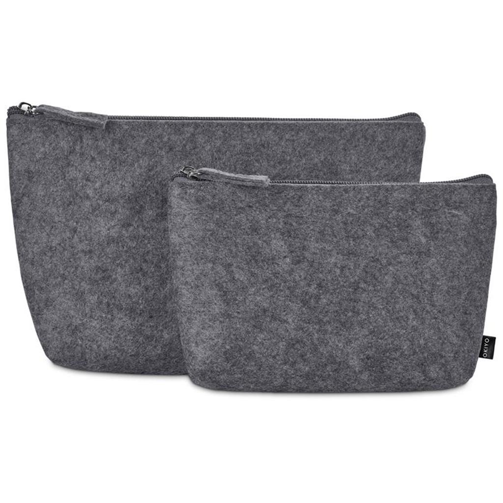 Okiyo Kesho Recycled PET Felt Mini Cosmetic Bag - Image 2