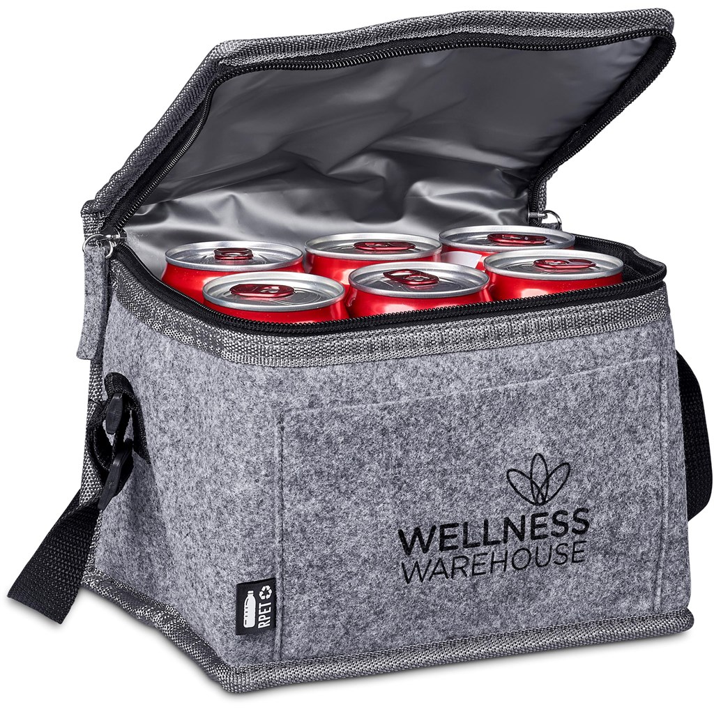 Okiyo Reitoko Recycled PET Felt 6-Can Cooler - Image 2