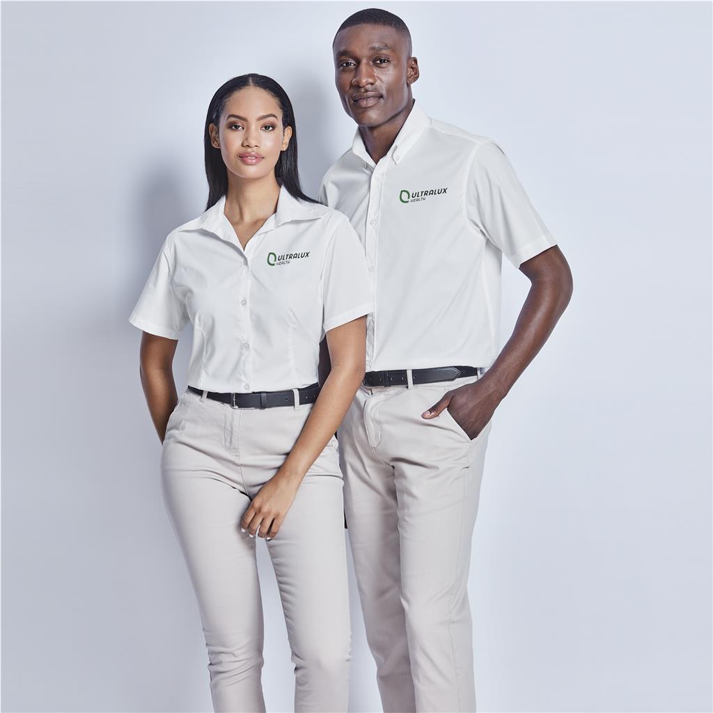 Ladies Short Sleeve Sheffield Stretch Shirt - Image 2