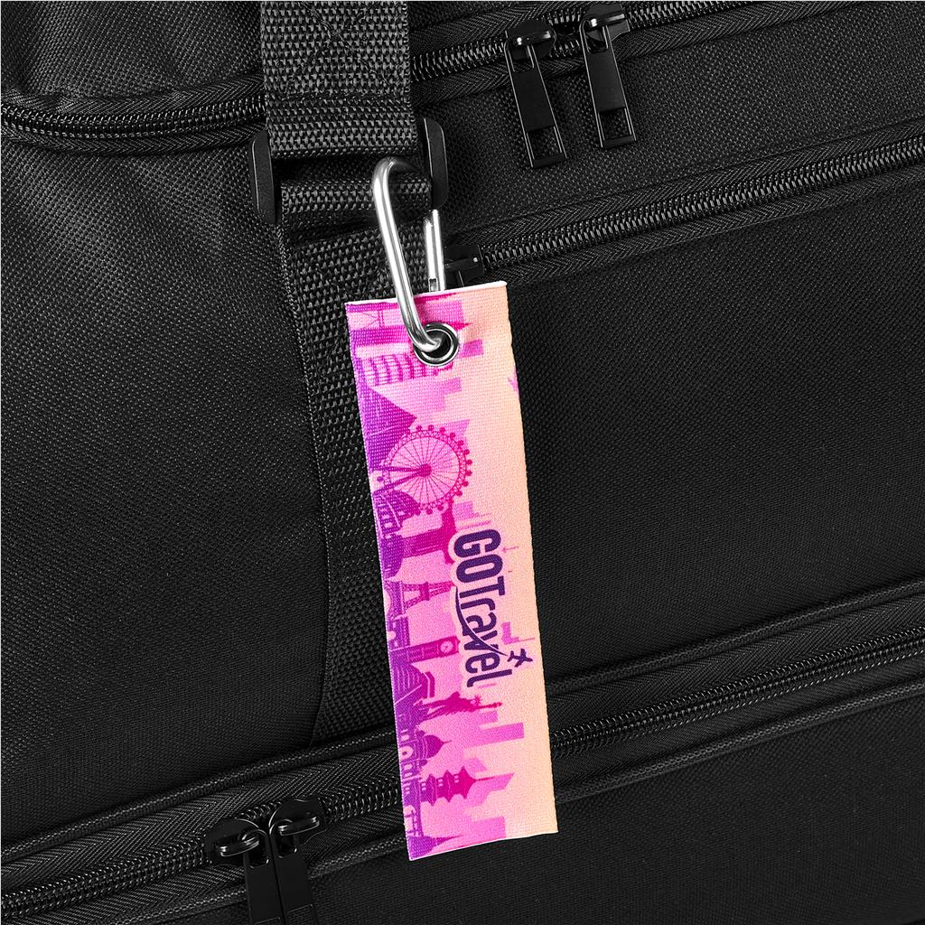 Pre-Printed Sample Hoppla Voyanta 38mm Polyester Identifier Tag