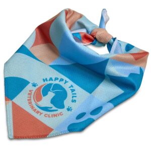 Pre-Production Sample Hoppla Tyson Small Polyester Dog Bandana