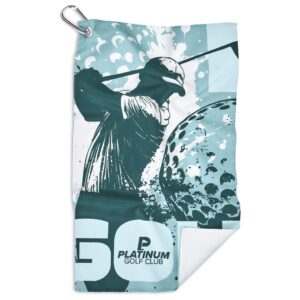 Pre-Production Sample Hoppla Clubhouse Golf Towel - Single Sided Branding
