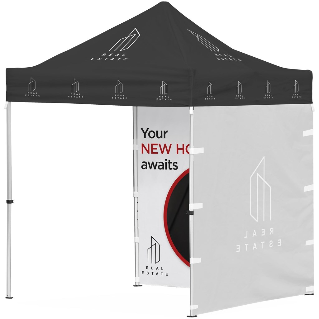Ovation Sublimated Gazebo 2m X 2m Petite Frame - 2 Full-Wall Skins - Image 2