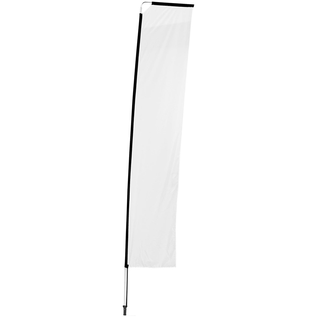 Legend 4M Sublimated Telescopic Double-Sided Flying Banner - 1 complete unit - Image 2