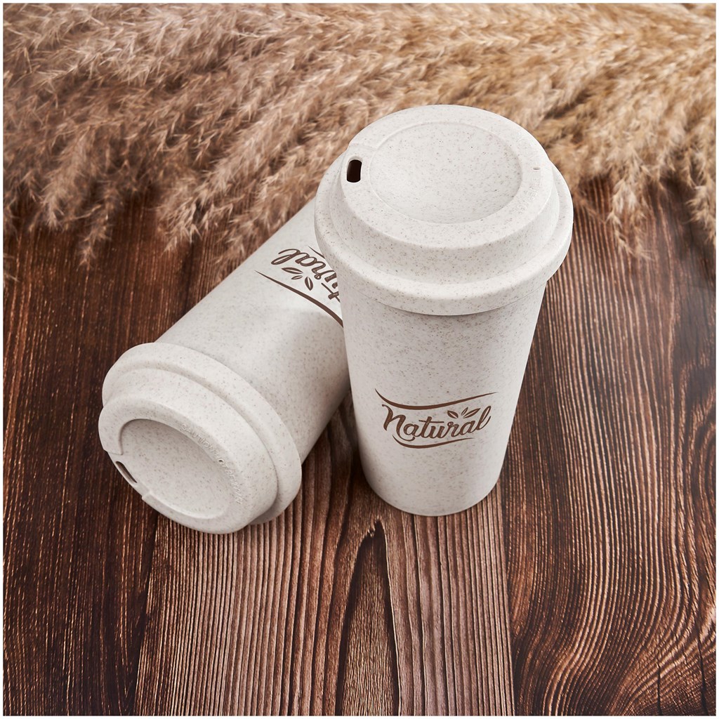 Okiyo Katagi Wheat Straw Double-Wall Tumbler – 450ml - Image 2