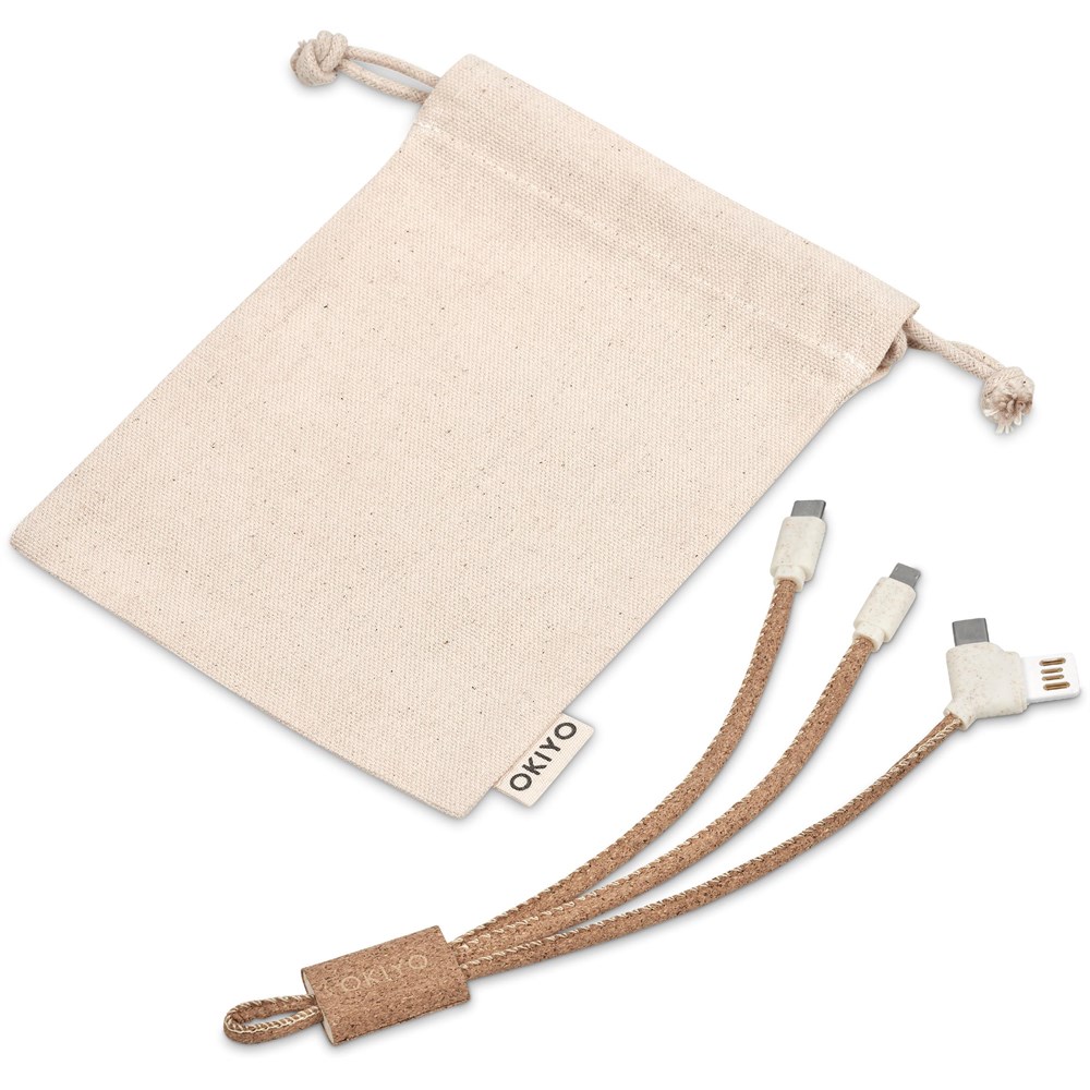 Okiyo Soshin Cork Tri-Cable - Image 2