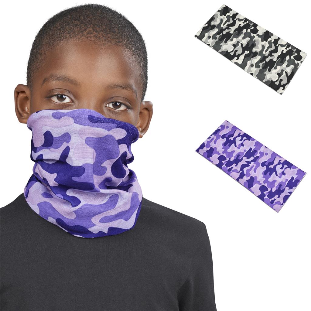 Kids Camo Flexi Tubular Bandana - Image 2