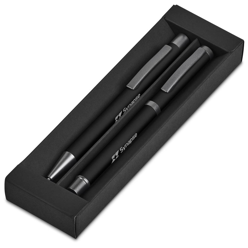 Omega Ball Pen & Rollerball Set - Image 2