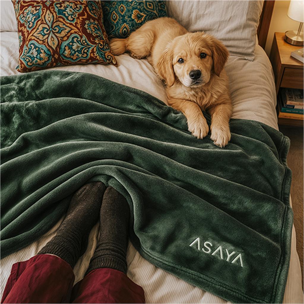 Serendipio Huron Fleece Blanket - Image 2