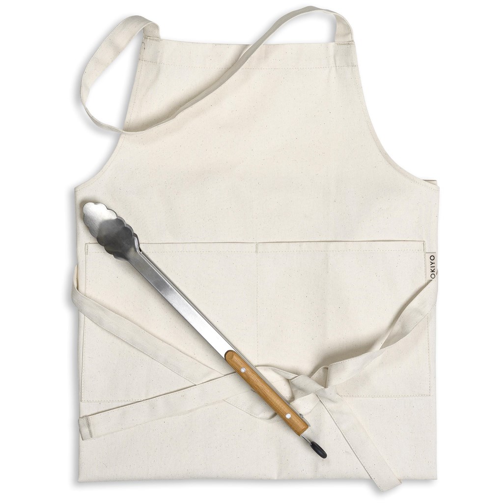 Okiyo Gohan Cotton Apron - Image 2