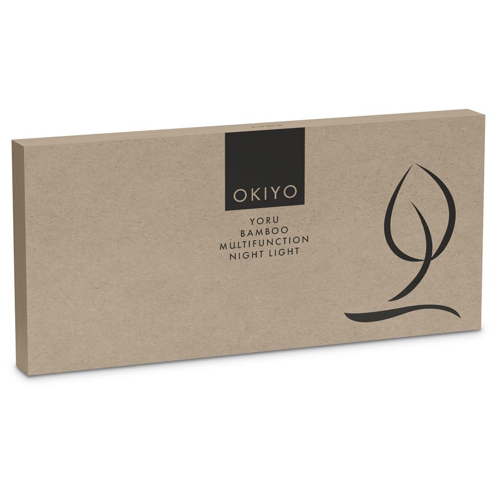 Okiyo Yoru Bamboo Wireless Charger & Night Light - Image 2