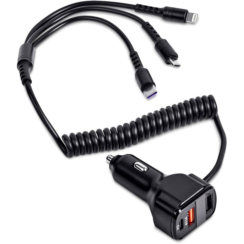 Swiss Cougar Monza 3-in-1 Fast Car Charger - Image 2
