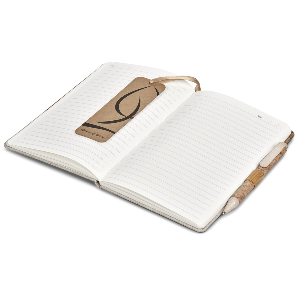 Okiyo Cardon Cork Notebook & Pen Set - Image 2