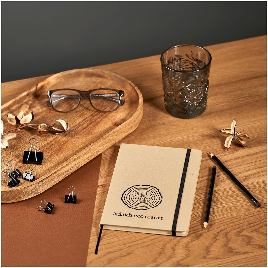 Okiyo FSC Certified Paper A5 Hard Cover Notebook - Image 2