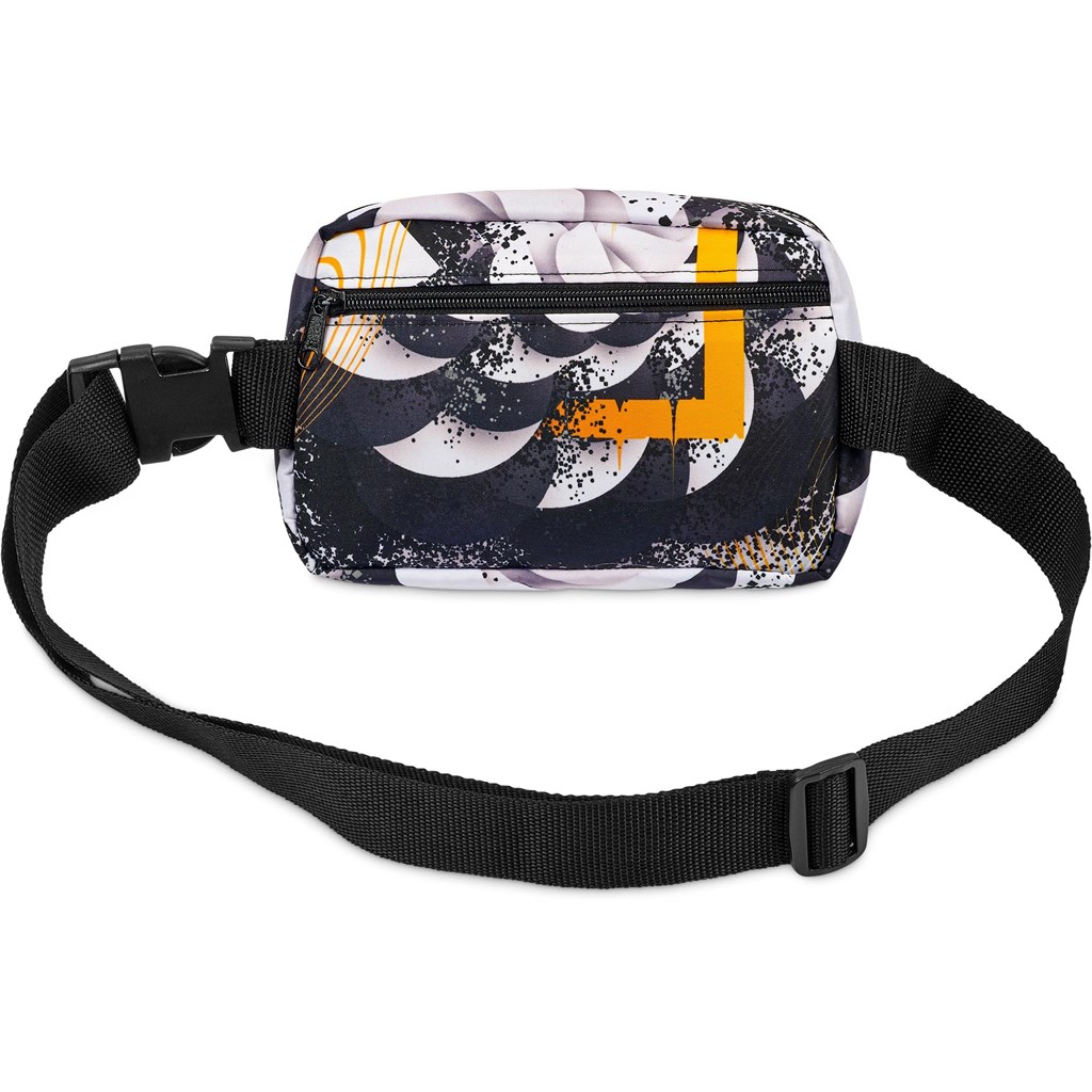 Pre-Printed Sample Hoppla Blyde Polyester Waist Bag - Image 2