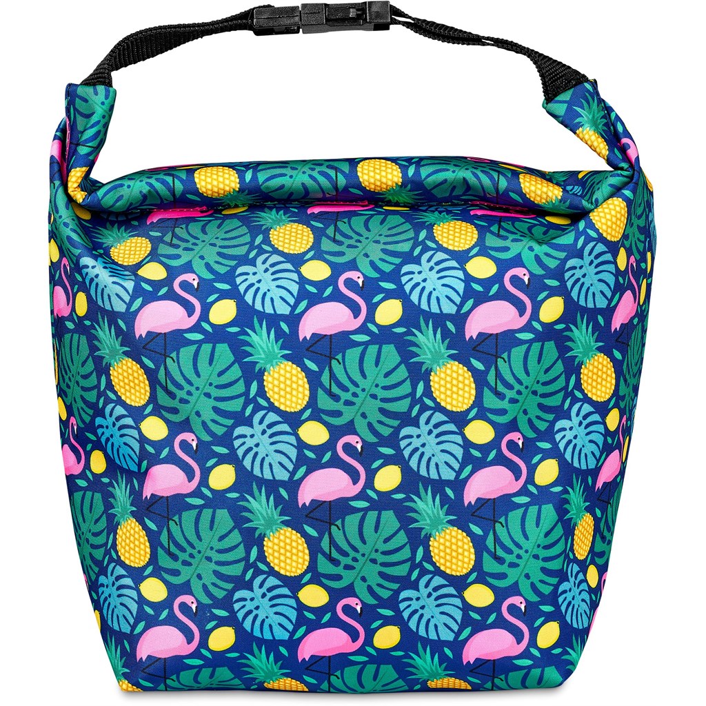 Pre-Printed Sample Hoppla Protea Polyester Lunch Cooler - Image 2