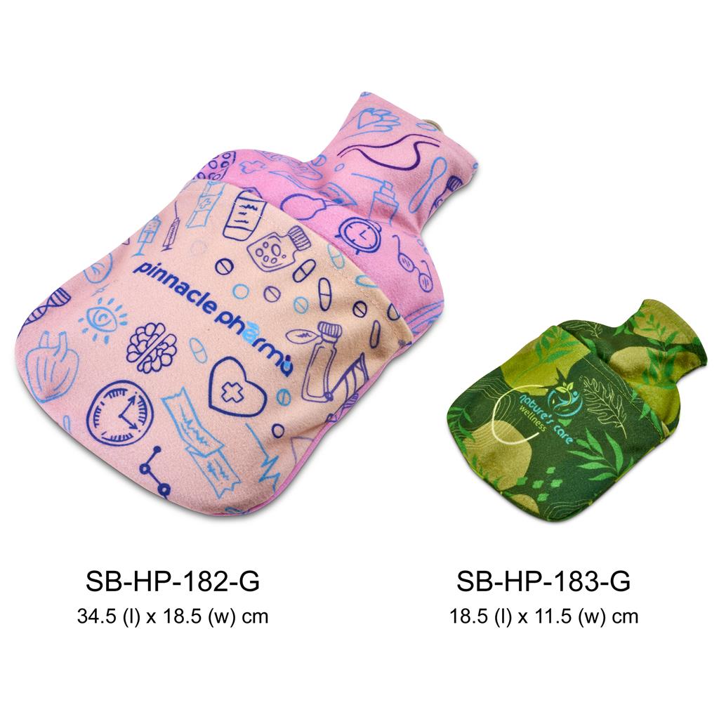 Pre-Printed Sample Hoppla Kindle Large Hot Water Bottle Cover - Image 2