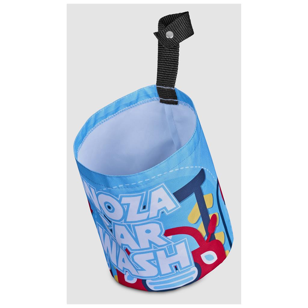 Pre-Printed Sample Hoppla Auto Polyester Car Refuse Holder - Image 2