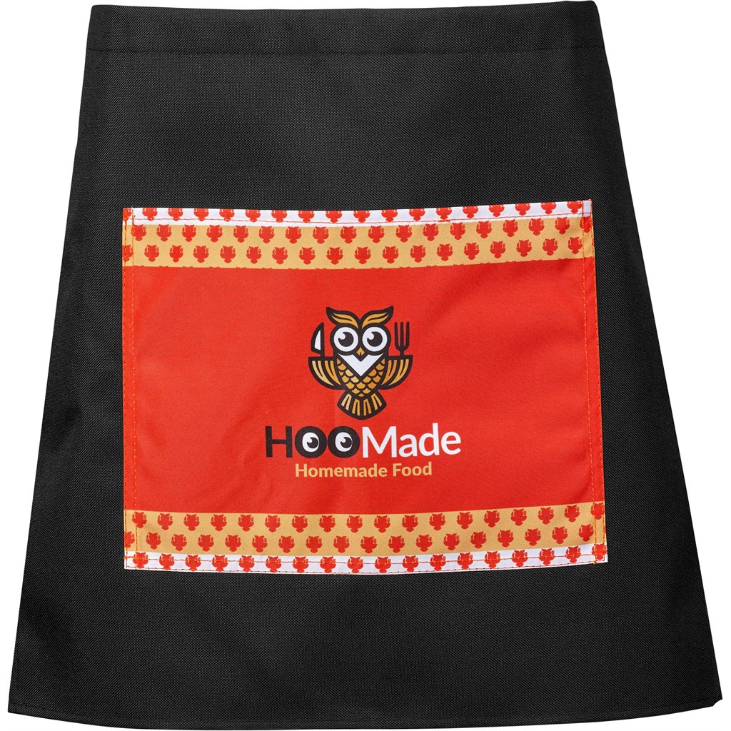 Pre-Printed Sample Hoppla Waiters Half Apron - Image 2
