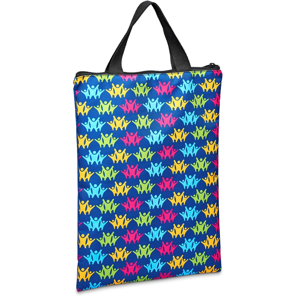 Pre-Printed Sample Hoppla Rosenberg A4 Document Bag - Image 2