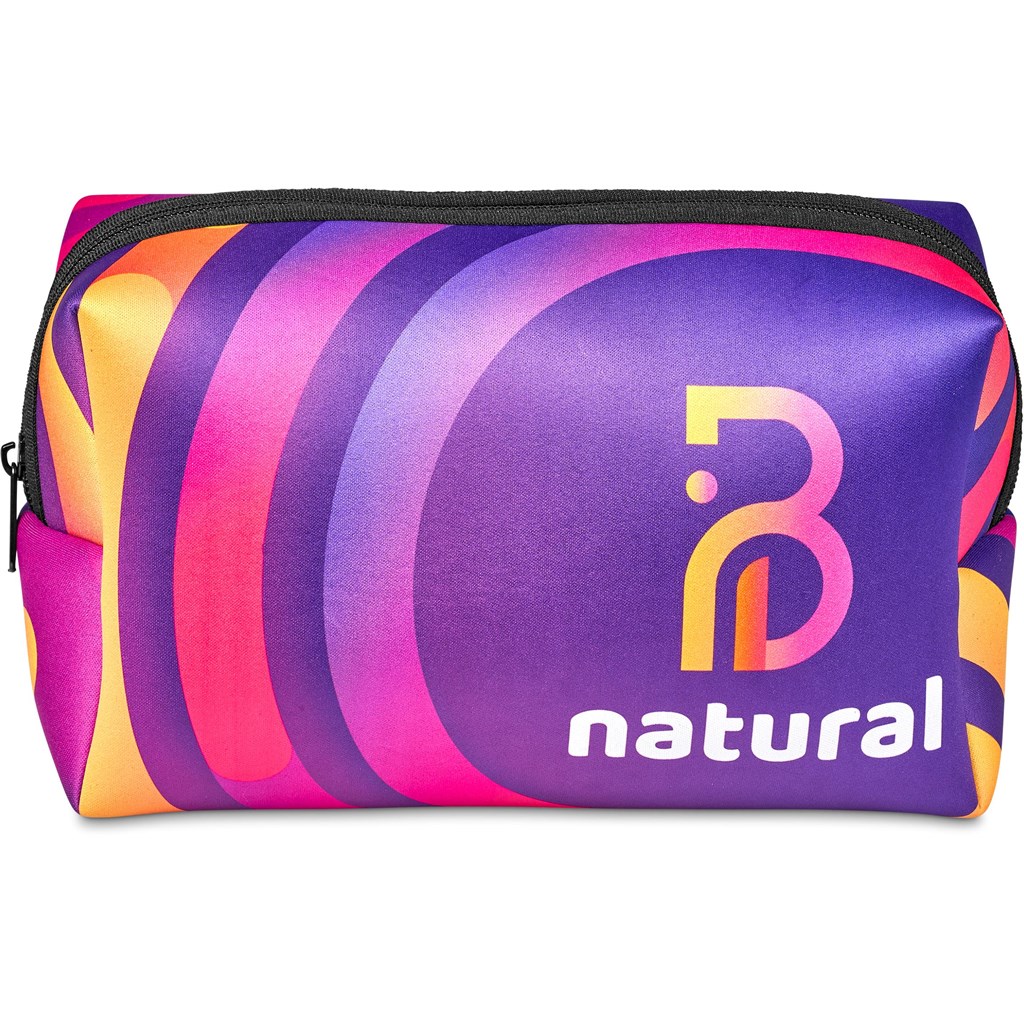 Pre-Printed Sample Hoppla Emma Neoprene Toiletry Bag - Image 2