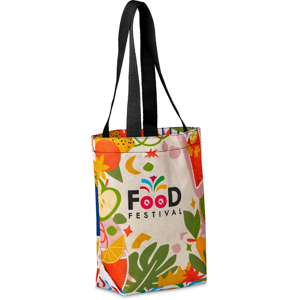 Pre-Production Sample Hoppla Bayside Recycled PET Stitch-Bond Shopper - Image 2