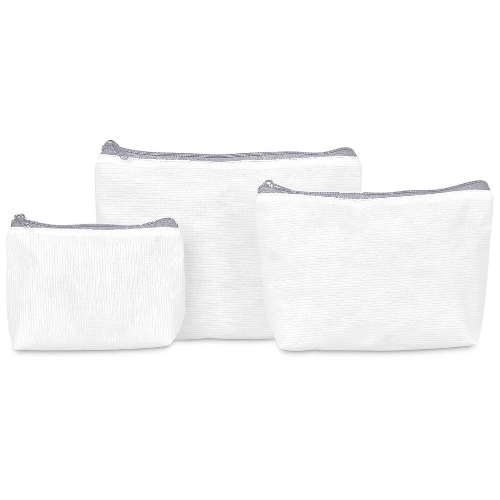 Pre-Production Sample Hoppla Leanne Recycled PET Stitch-Bond Midi Toiletry Bag - Image 2