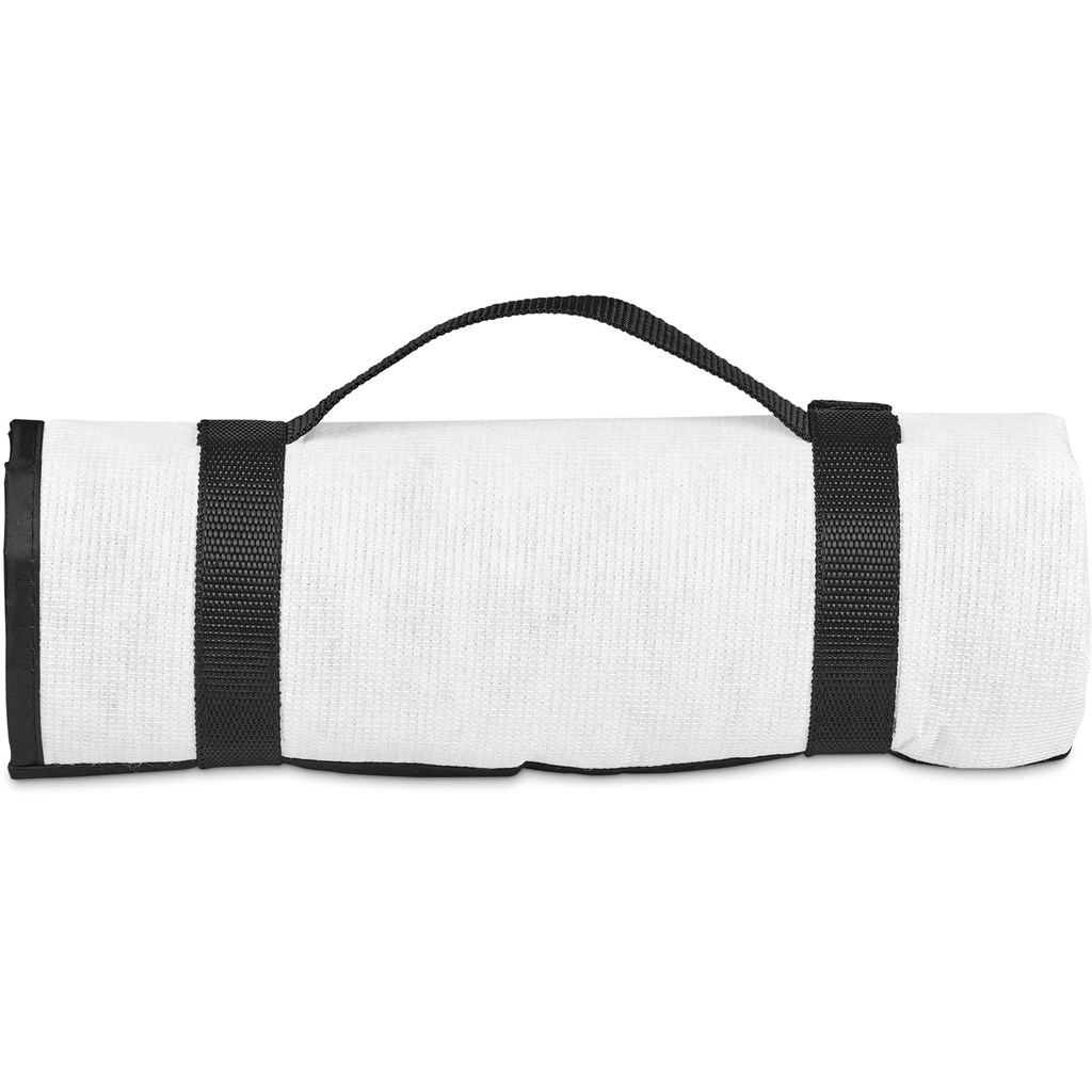 Pre-Production Sample Hoppla Ivory Recycled PET Picnic Mat - Image 2