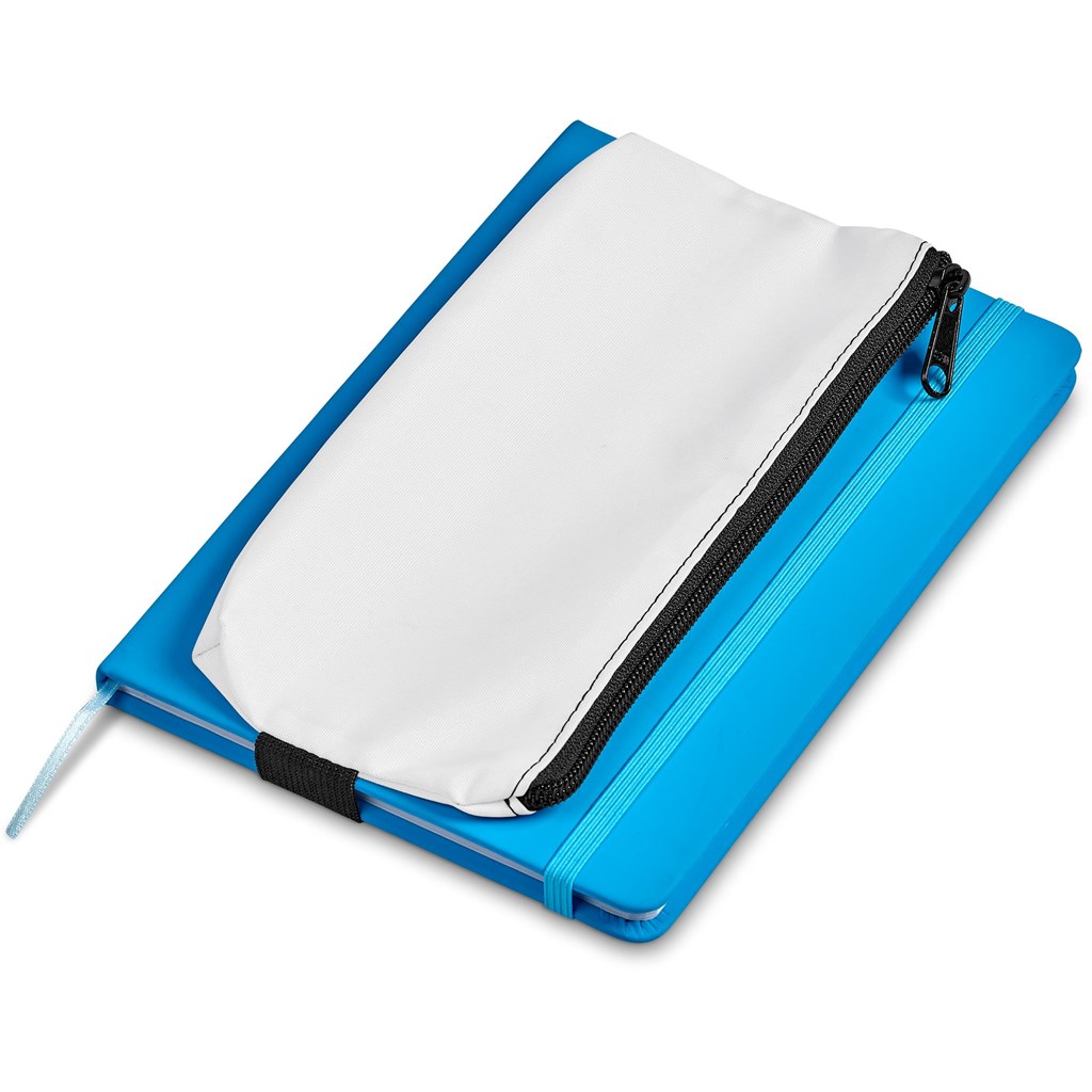 Pre-Production Sample Hoppla Scribbler Polyester Large Pencil Case To Fit An A5 Notebook - Image 2