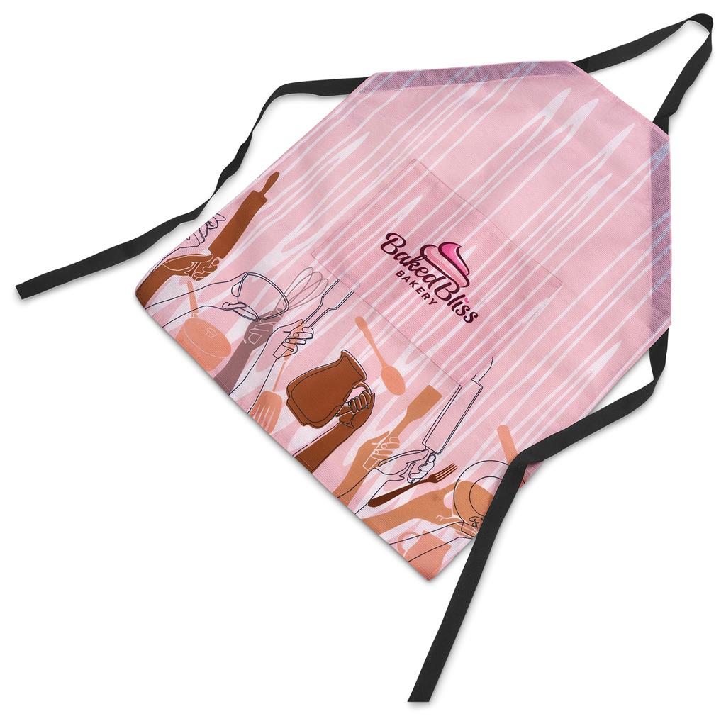 Pre-Production Sample Hoppla Simma Recycled PET Stitch-Bond Apron - Image 2