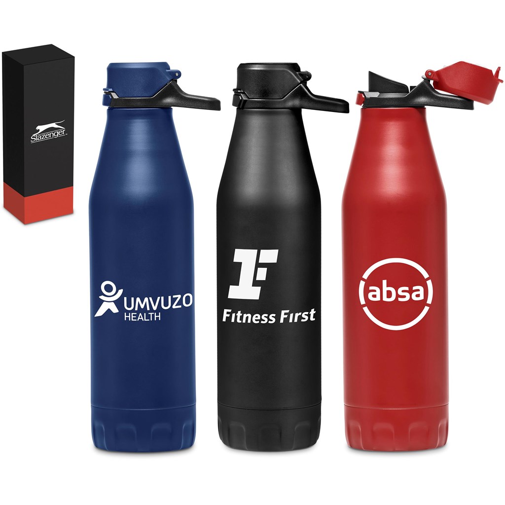 Slazenger Novac Stainless Steel Vacuum Water Bottle - 500ml - Image 2