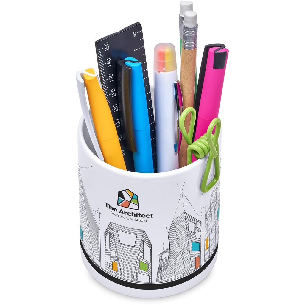 Altitude Mural Sublimation Ceramic Stationery Cup - Image 2