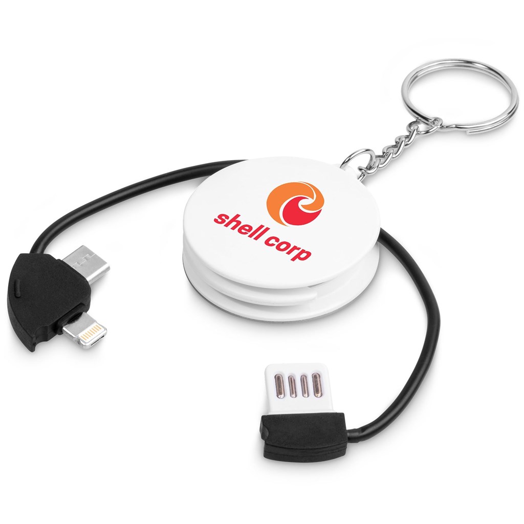 Altitude Oco Bottle Opener Keyholder with Charging Cable - Image 2