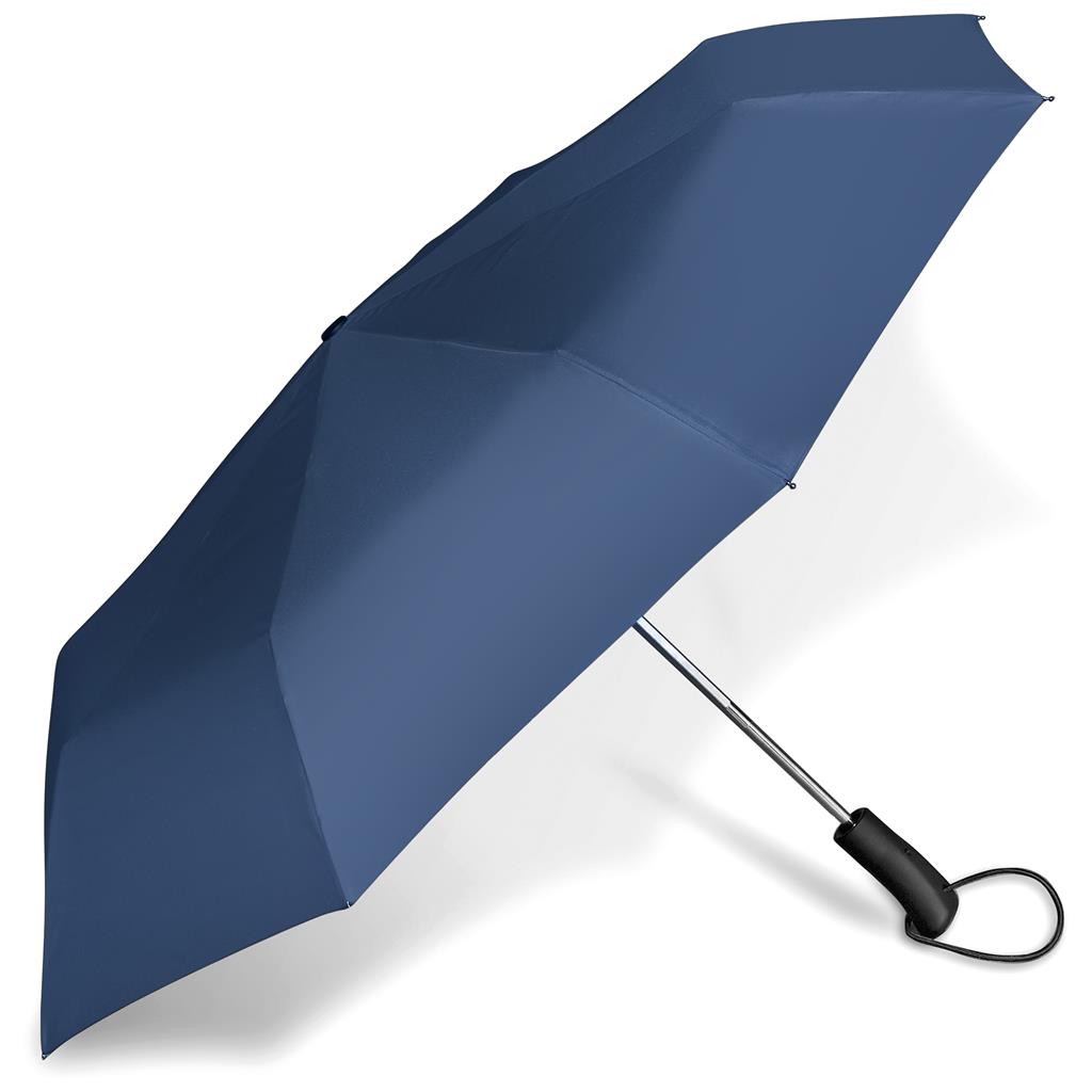 Whimsical Auto-Open Compact Umbrella - Navy - Image 2